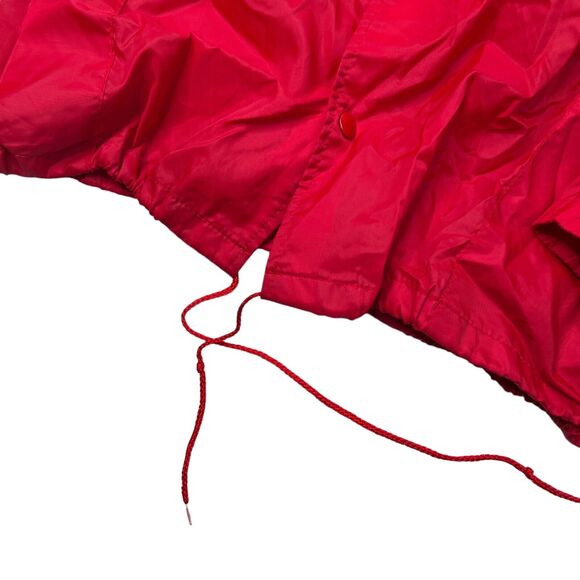 Vintage Teamsters Team of 88 Zip Up Lightweight Windbreaker Jacket Red Adult XL - Picture 5 of 7